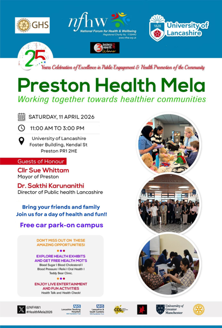 Preston Health Mela – Saturday 11 April